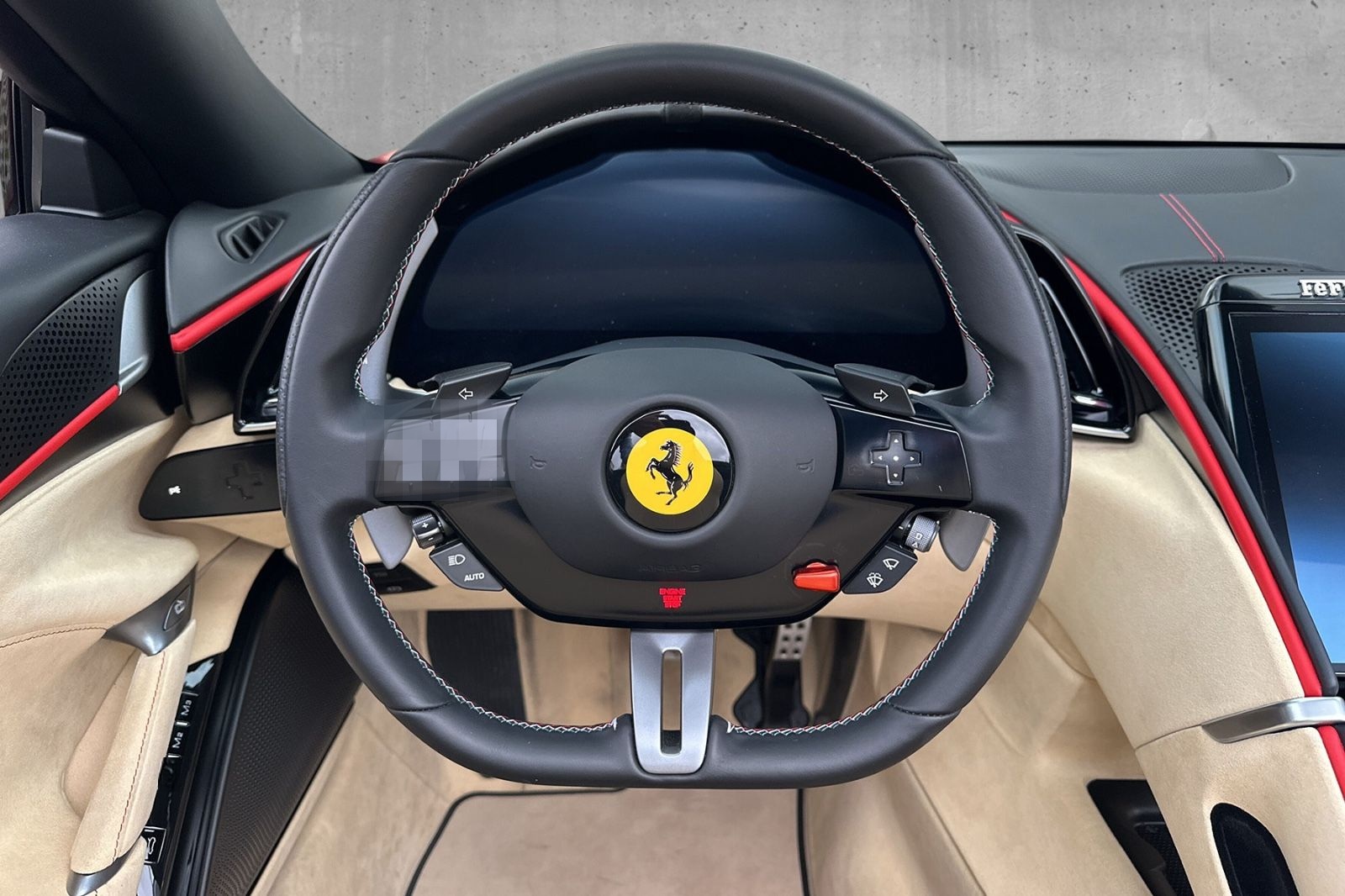 Ferrari Roma Spider*dt. Auto*360° Kam*Belüftet*Neck Warm foto 22
