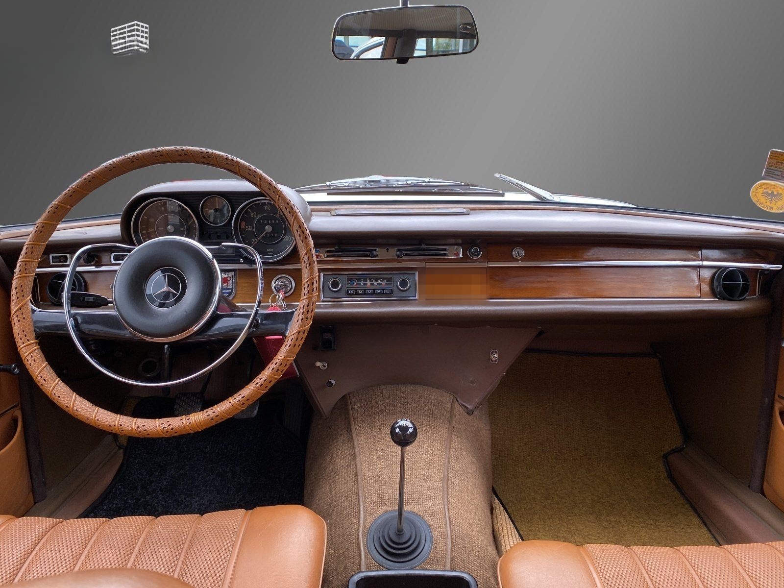 Mercedes-Benz 250 SE Limousine 2. Hand, H-Zulassung, Restaurie foto 10