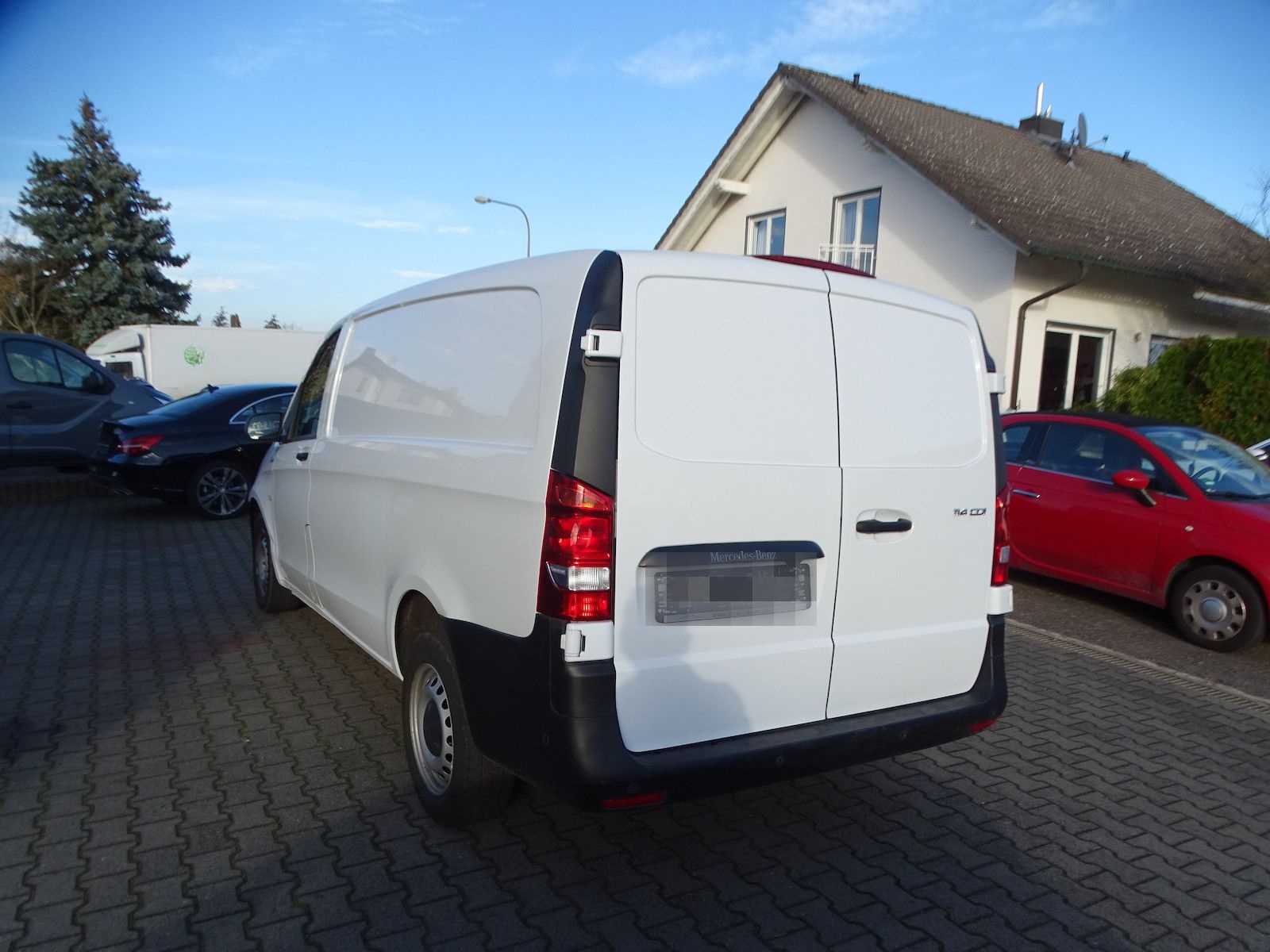 Mercedes-Benz Vito Kasten 114 CDI FWD lang Klima, Rückfahrkame foto 8
