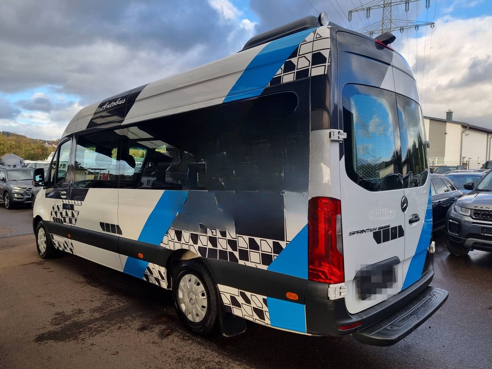 Mercedes-Benz Sprinter 314 MAXI Aut 2xKlima Rampe Standh 9Sitz foto 3