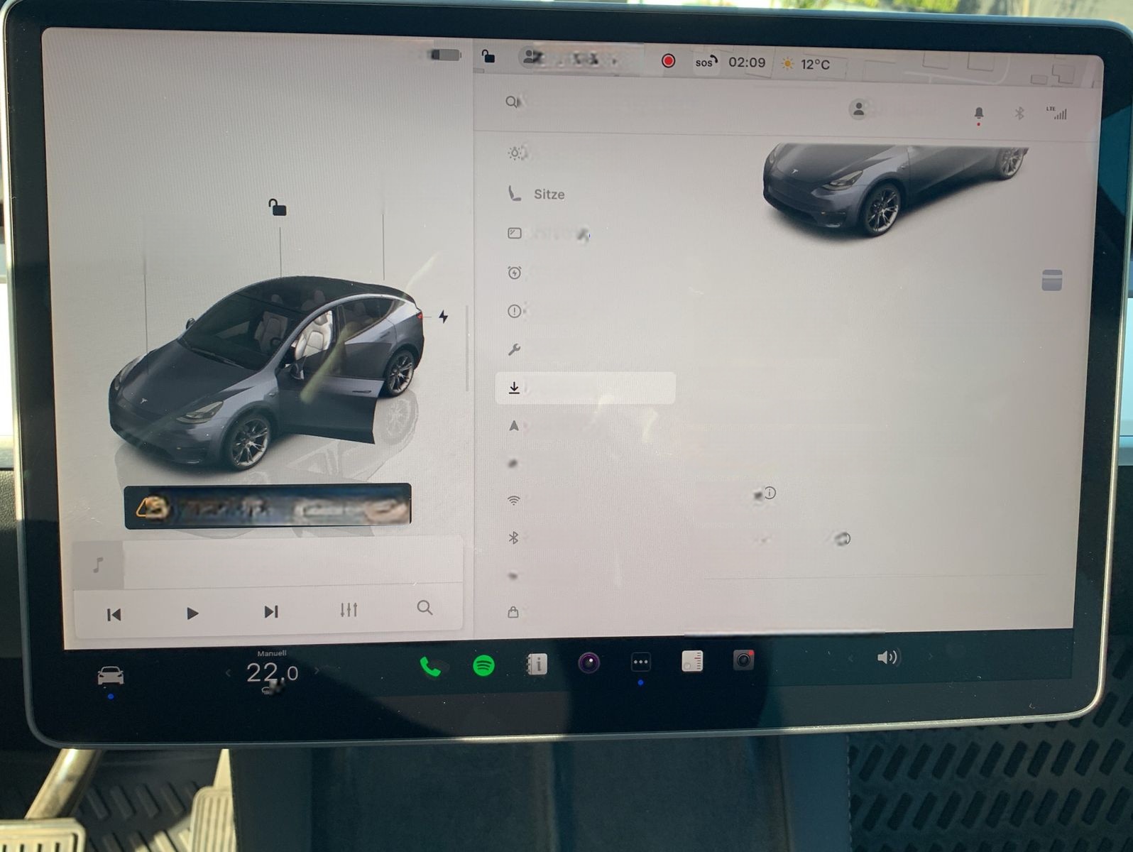 Tesla Model Y Long Range AWD * White Interior * 1.Hand foto 12