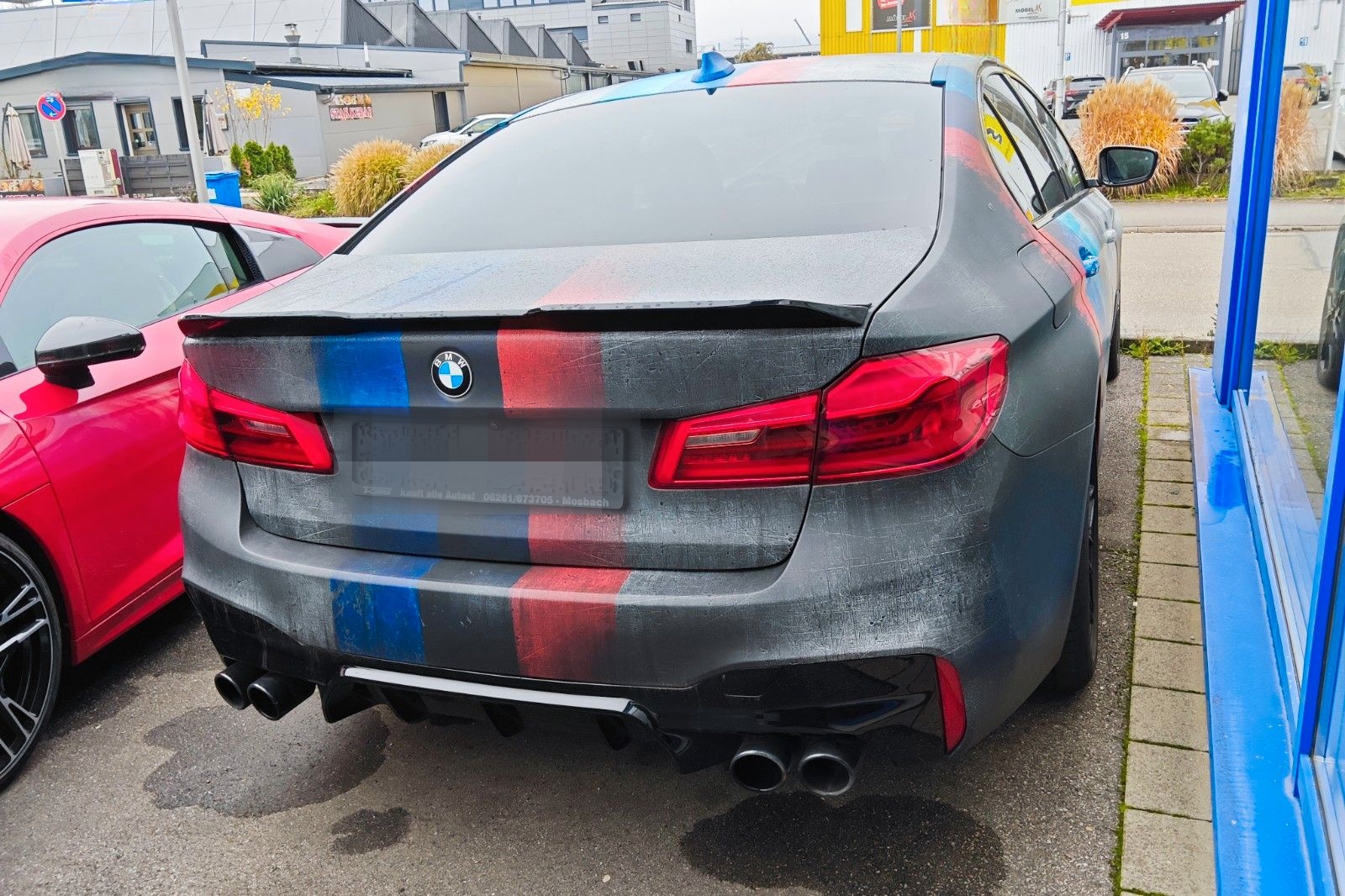 BMW M550 5 Limousine i xDrive foto 3