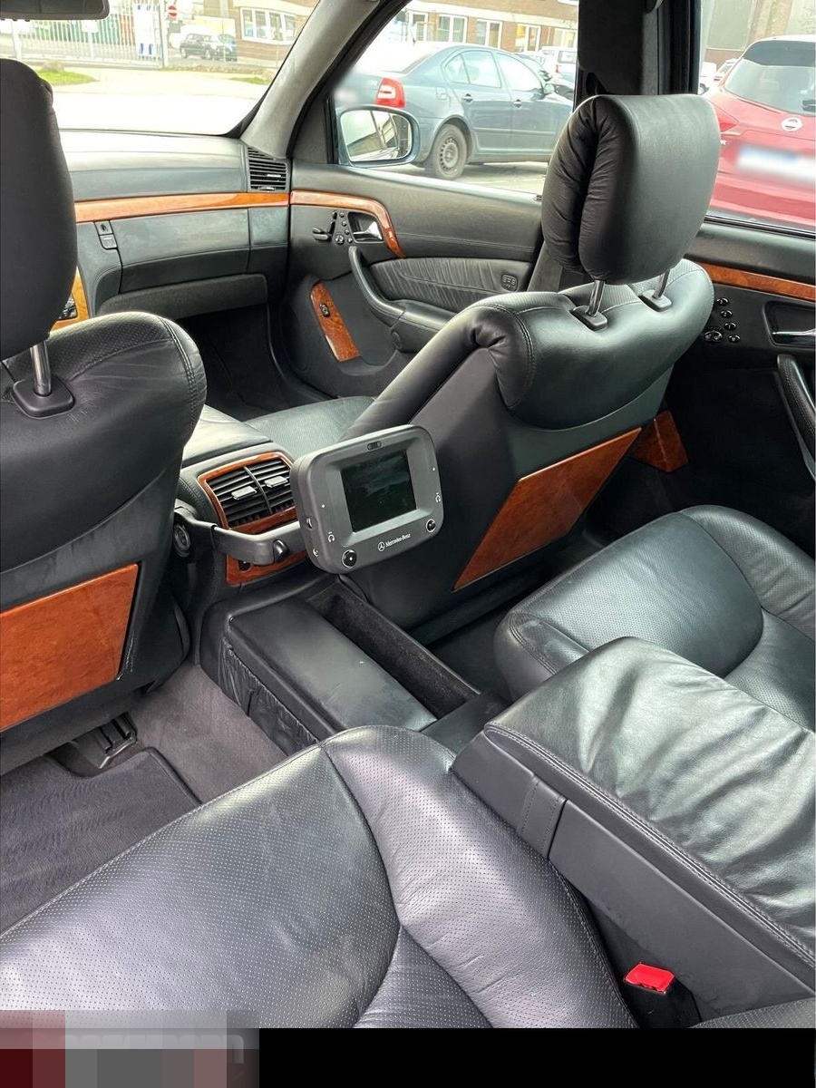 Mercedes-Benz S 600 W220 Guard B7 Werks Panzer Armored foto 15
