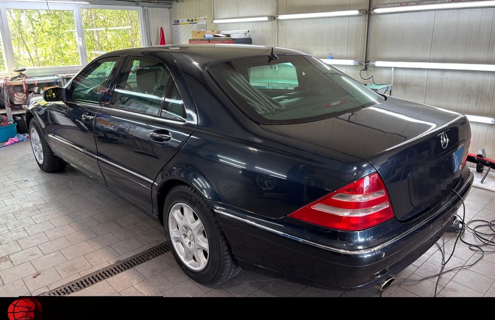 Mercedes-Benz S 600 W220 Guard B7 Werks Panzer Armored foto 8