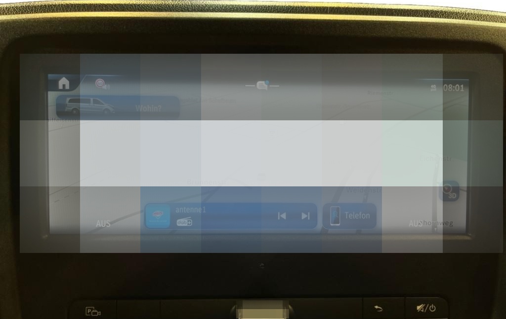 Mercedes-Benz Vito 119 Tourer **MBUX,Navi,Winter,AHK,R-Cam foto 11