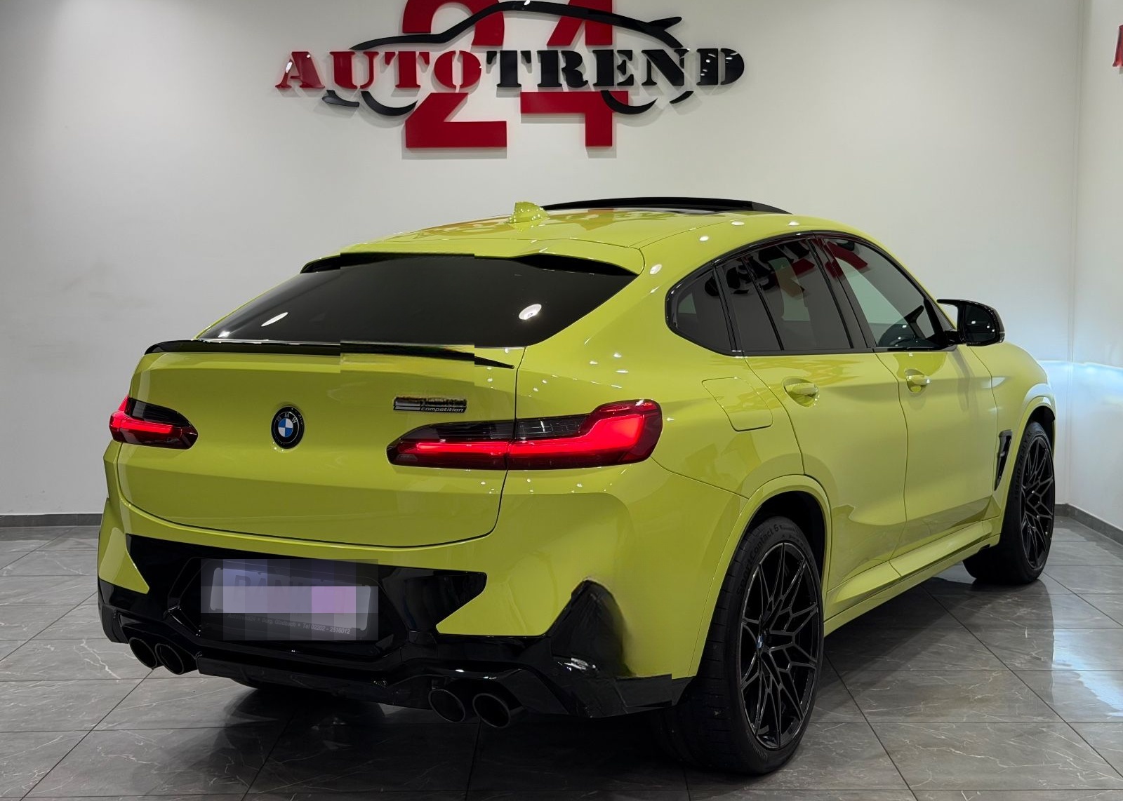 BMW X4 M Competition SAO PAULO GELB PANO+HEAD-UP+KAM foto 12