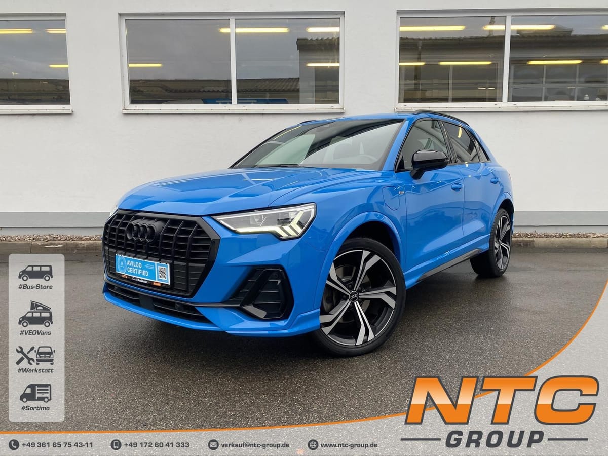 Audi Q3 45 TFSI e S-tronic S-Line - turboblau MEGA