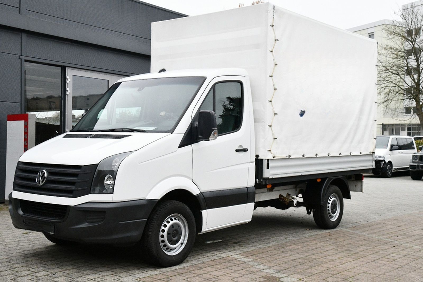 Volkswagen Crafter Pritsche Plane 35 mittel L2 Kamera Klima foto 2