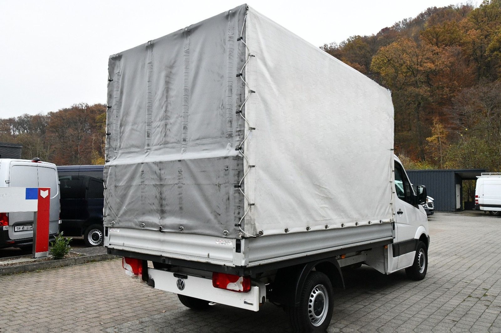 Volkswagen Crafter Pritsche Plane 35 mittel L2 Kamera Klima foto 30