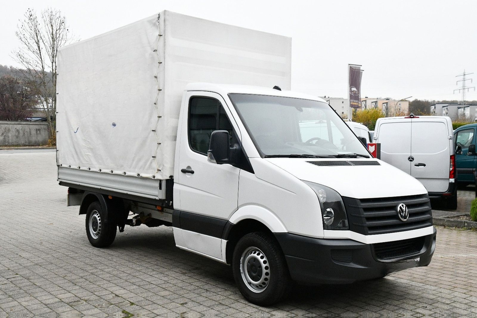 Volkswagen Crafter Pritsche Plane 35 mittel L2 Kamera Klima foto 4