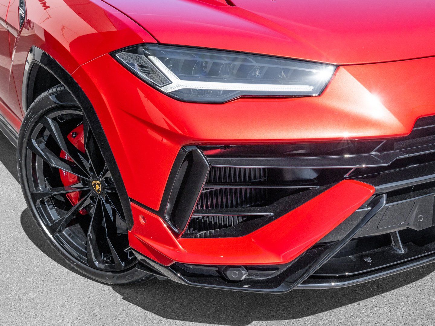 Lamborghini Urus S Rosso Efesto, Rims 23'', PPF, Pano foto 20