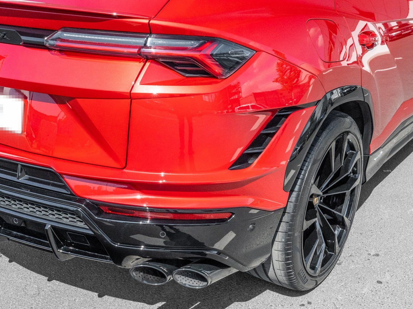 Lamborghini Urus S Rosso Efesto, Rims 23'', PPF, Pano foto 21