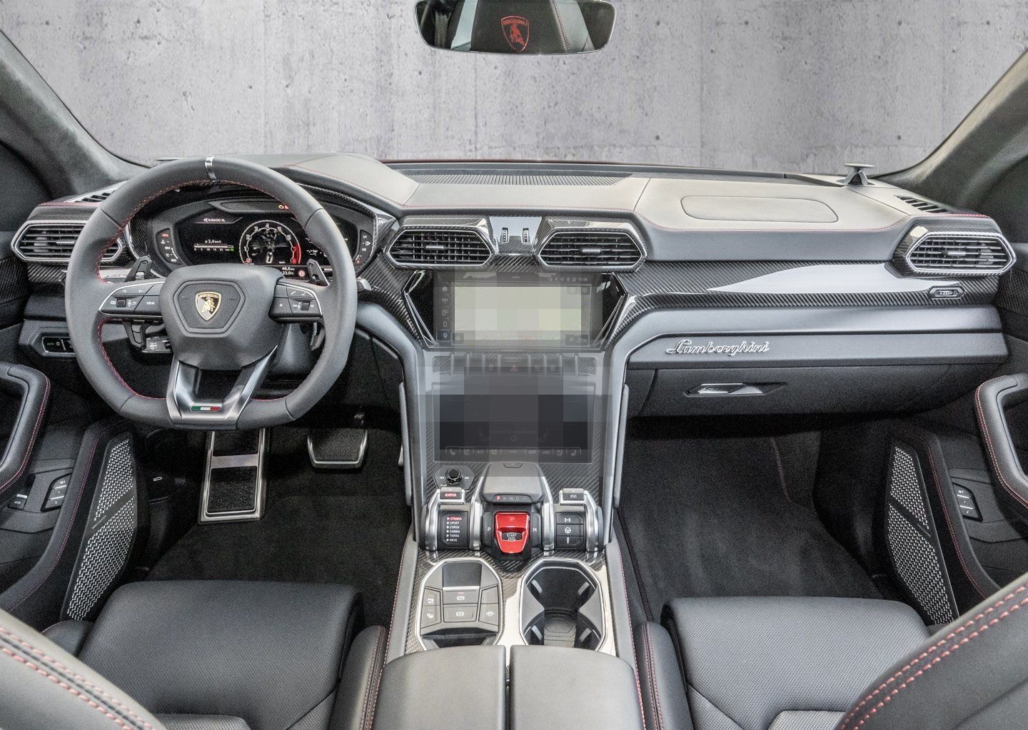 Lamborghini Urus S Rosso Efesto, Rims 23'', PPF, Pano foto 7