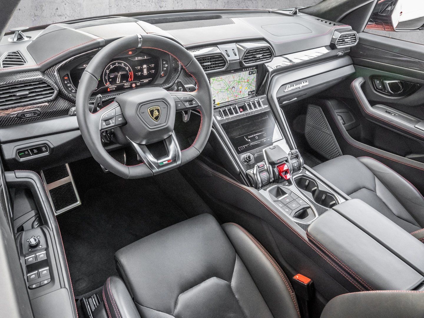Lamborghini Urus S Rosso Efesto, Rims 23'', PPF, Pano foto 10