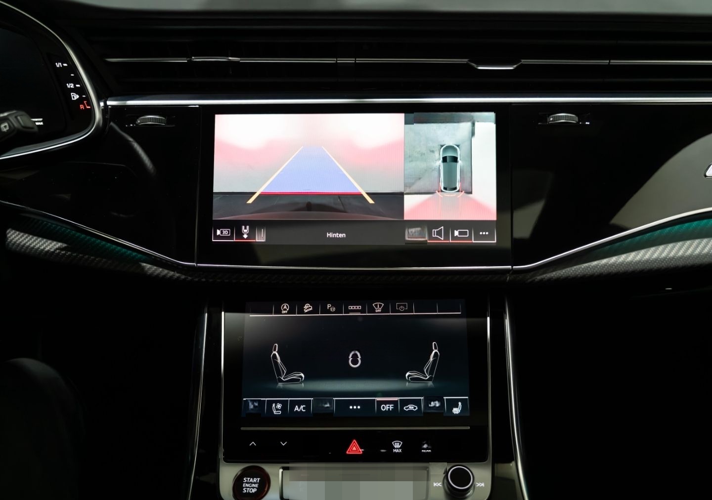 Audi SQ8 EXCLUSIVE BLACK PANO AHK MATRIX HUD 3D B&O 2 foto 17