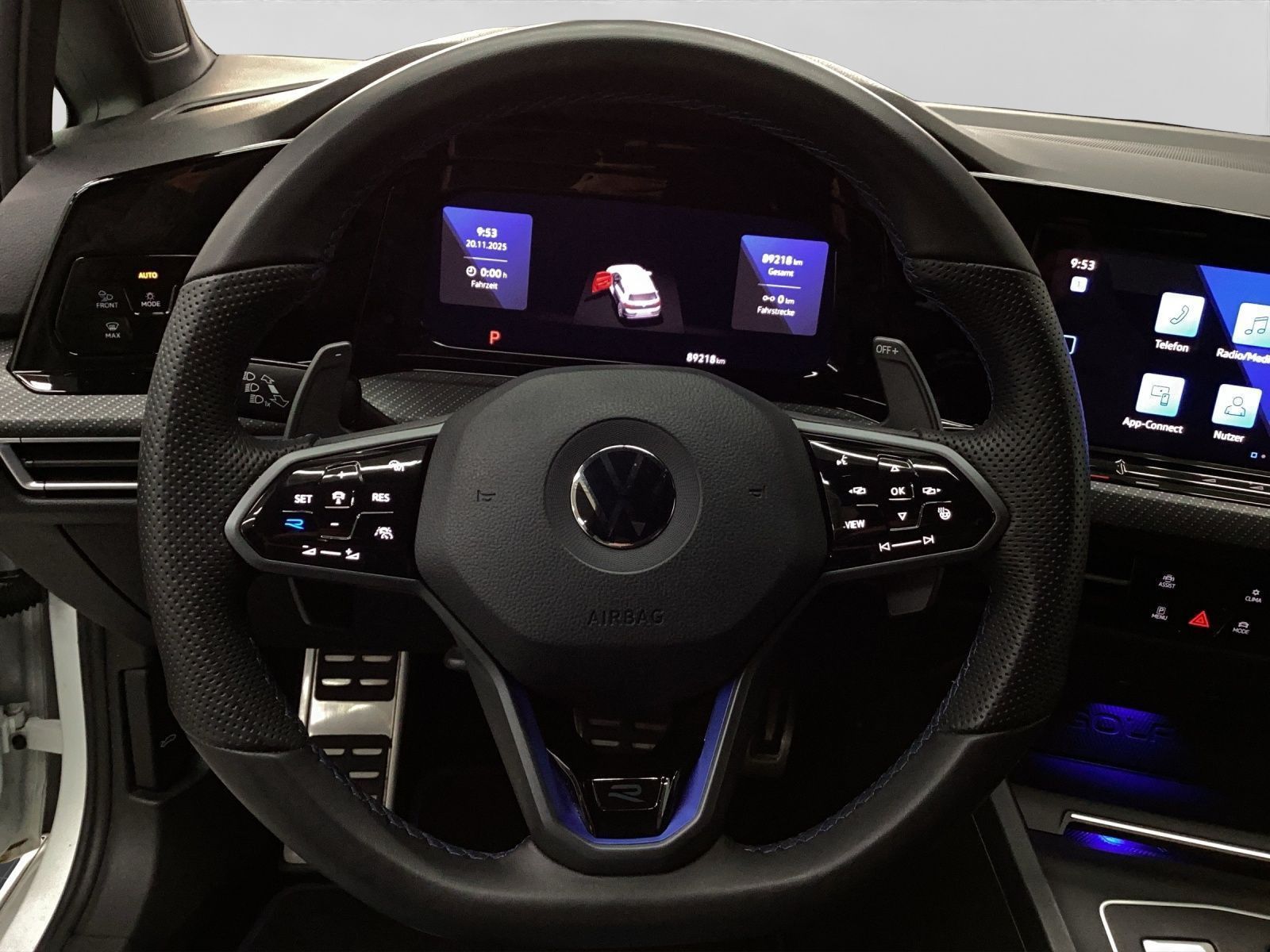 Volkswagen Golf R BLACK STYLE LM19 SIDE-ASSIST NAVI DCC LED foto 9