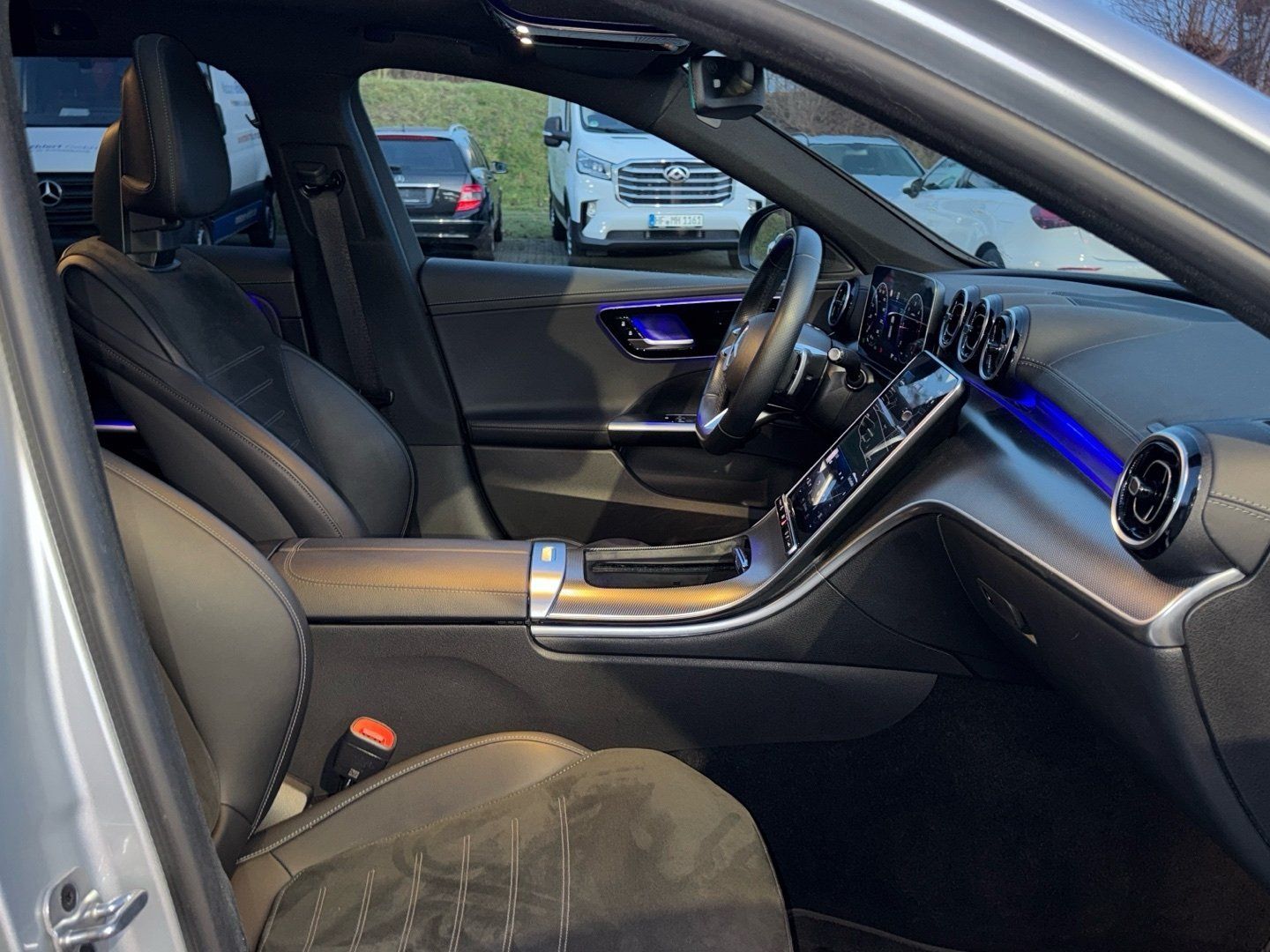Mercedes-Benz C 220 T d AMG Rückfahrkamera Panorama LED AHK foto 14