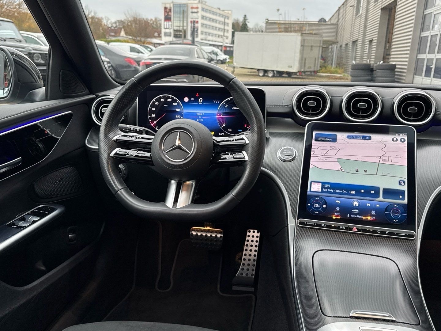 Mercedes-Benz C 220 T d AMG Rückfahrkamera Panorama LED AHK foto 19