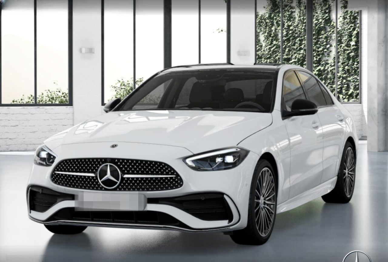 Mercedes-Benz C 200 AMG+NIGHT+PANO+360+LED+BURMESTER+19"+TOTW foto 2