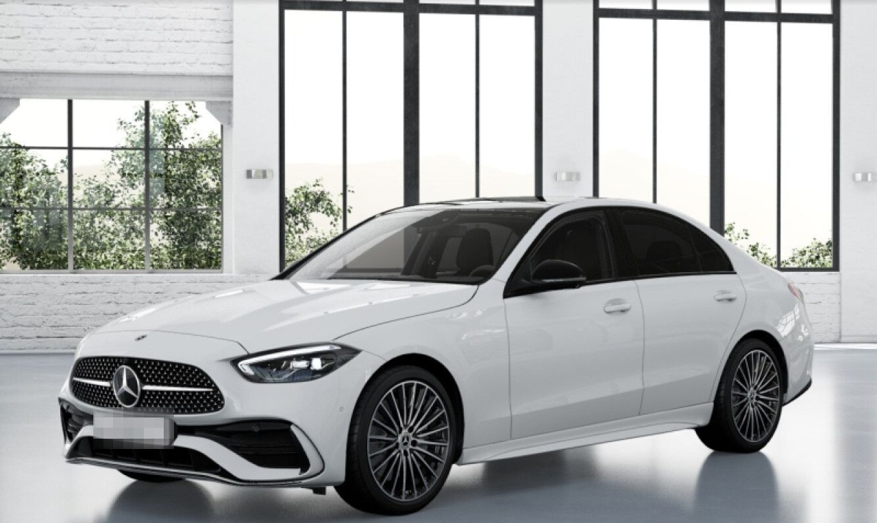 Mercedes-Benz C 200 AMG+NIGHT+PANO+360+LED+BURMESTER+19"+TOTW foto 13