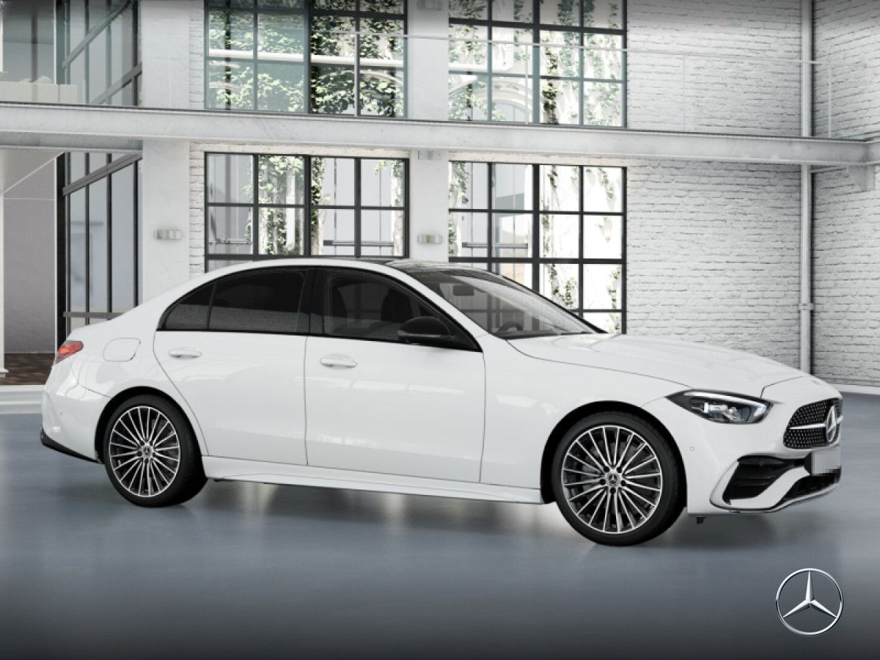 Mercedes-Benz C 200 AMG+NIGHT+PANO+360+LED+BURMESTER+19"+TOTW foto 15