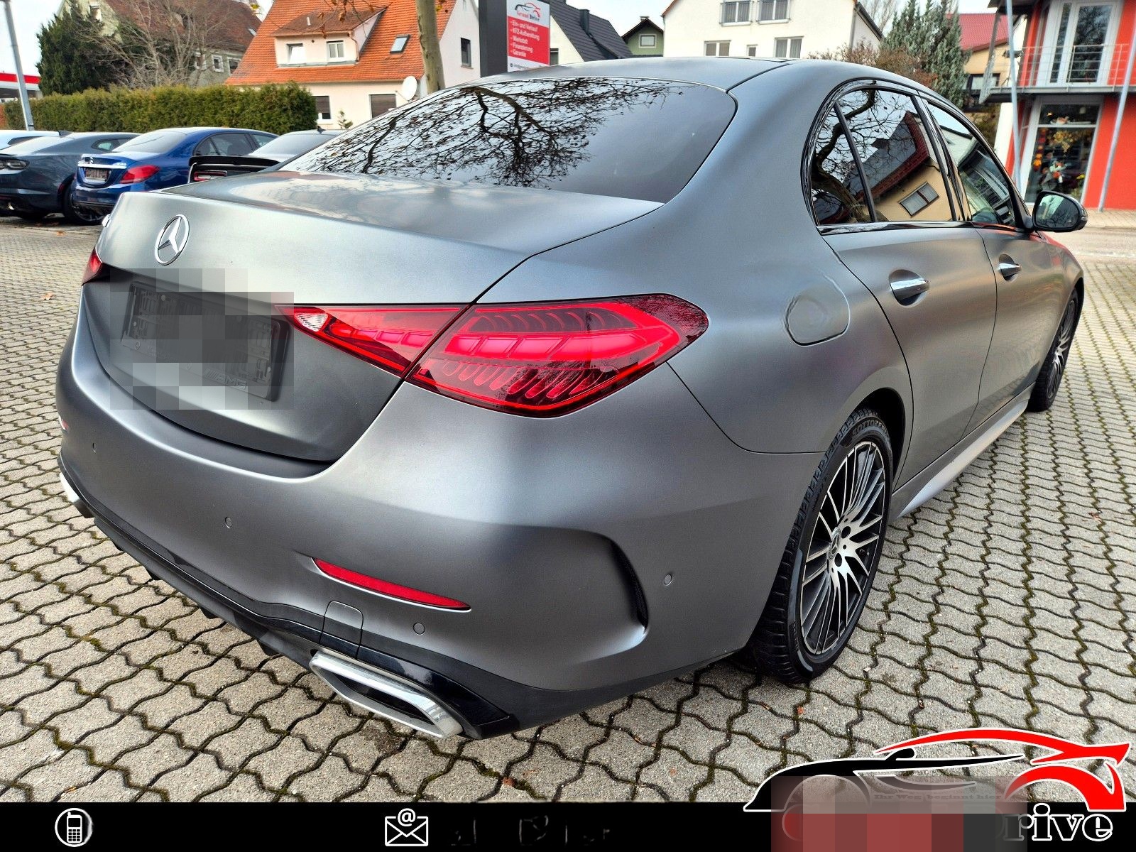 Mercedes-Benz C 300 d Limousine/DESIGNO/AMG/HuD/PANO/Night-Pak foto 7
