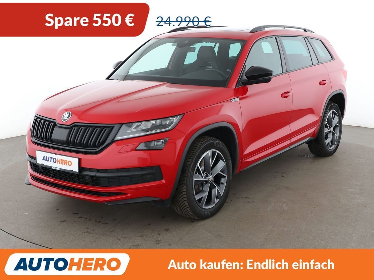 Skoda Kodiaq 2.0 TDI Sportline 4x4 Aut.*LED*TEMPO*PDC*
