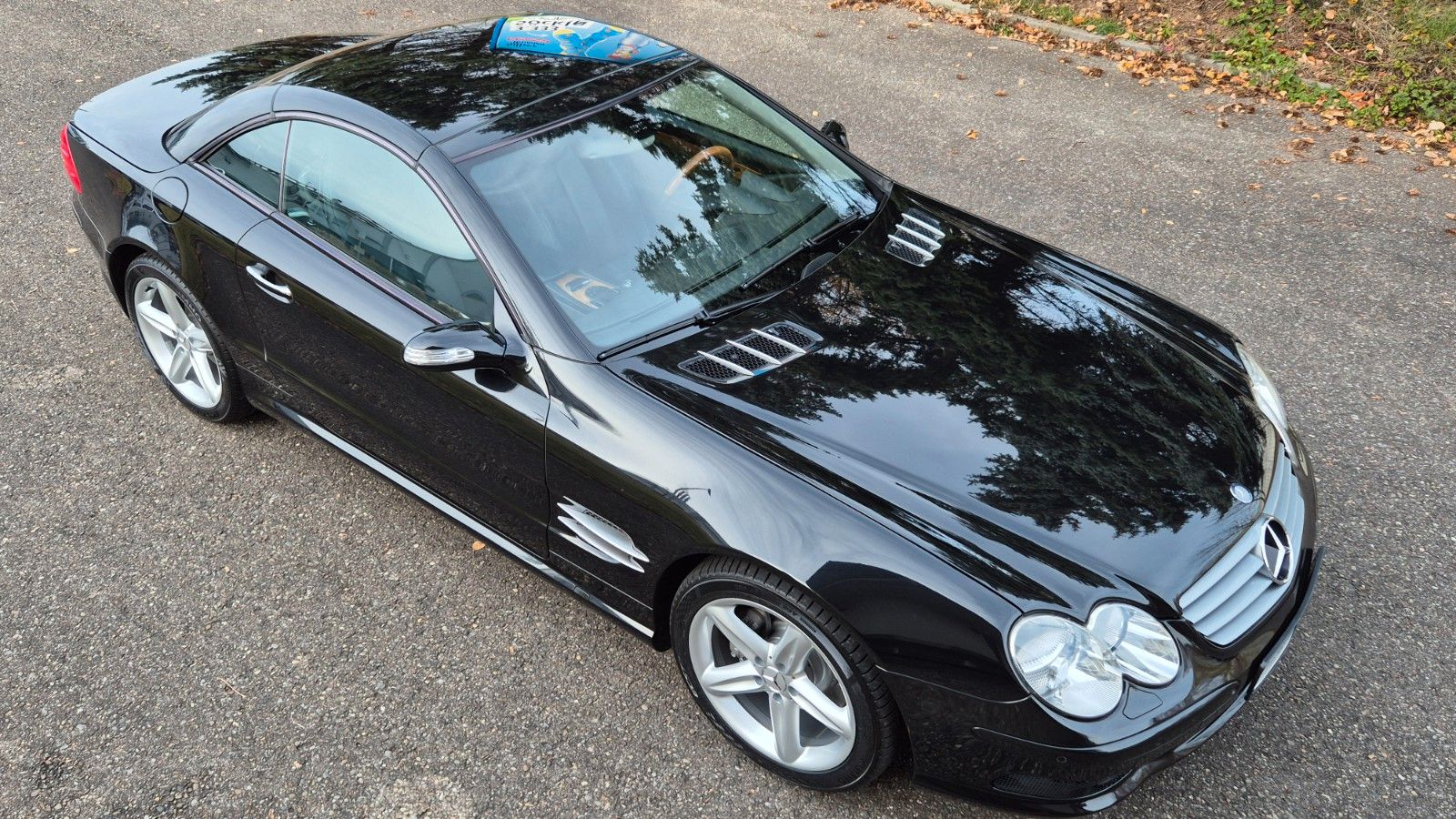 Mercedes-Benz SL500 7G AMG Optikpaket www.fahrwerk-cars.de foto 2