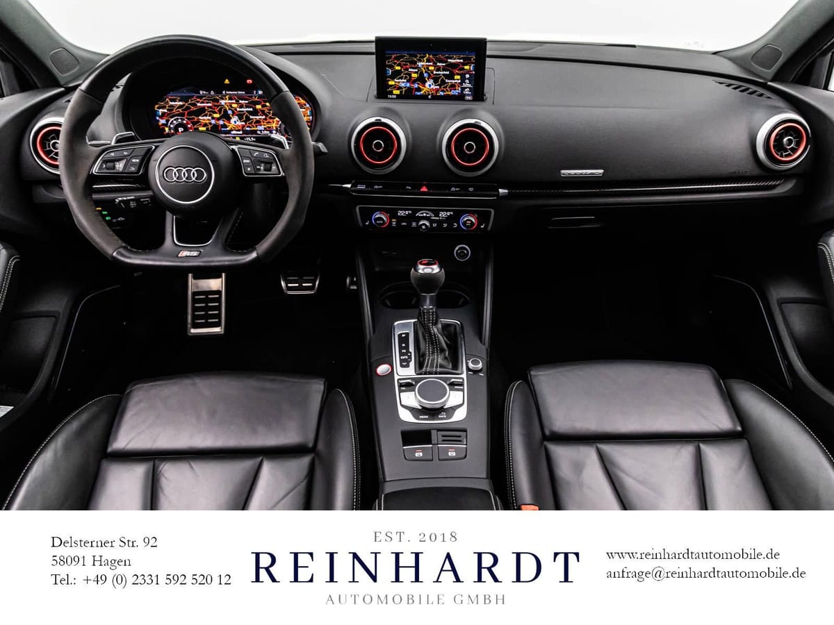 Audi RS3 SPORTBACK BLACK MATRIX PANO B&O RS-AGA 280 foto 20