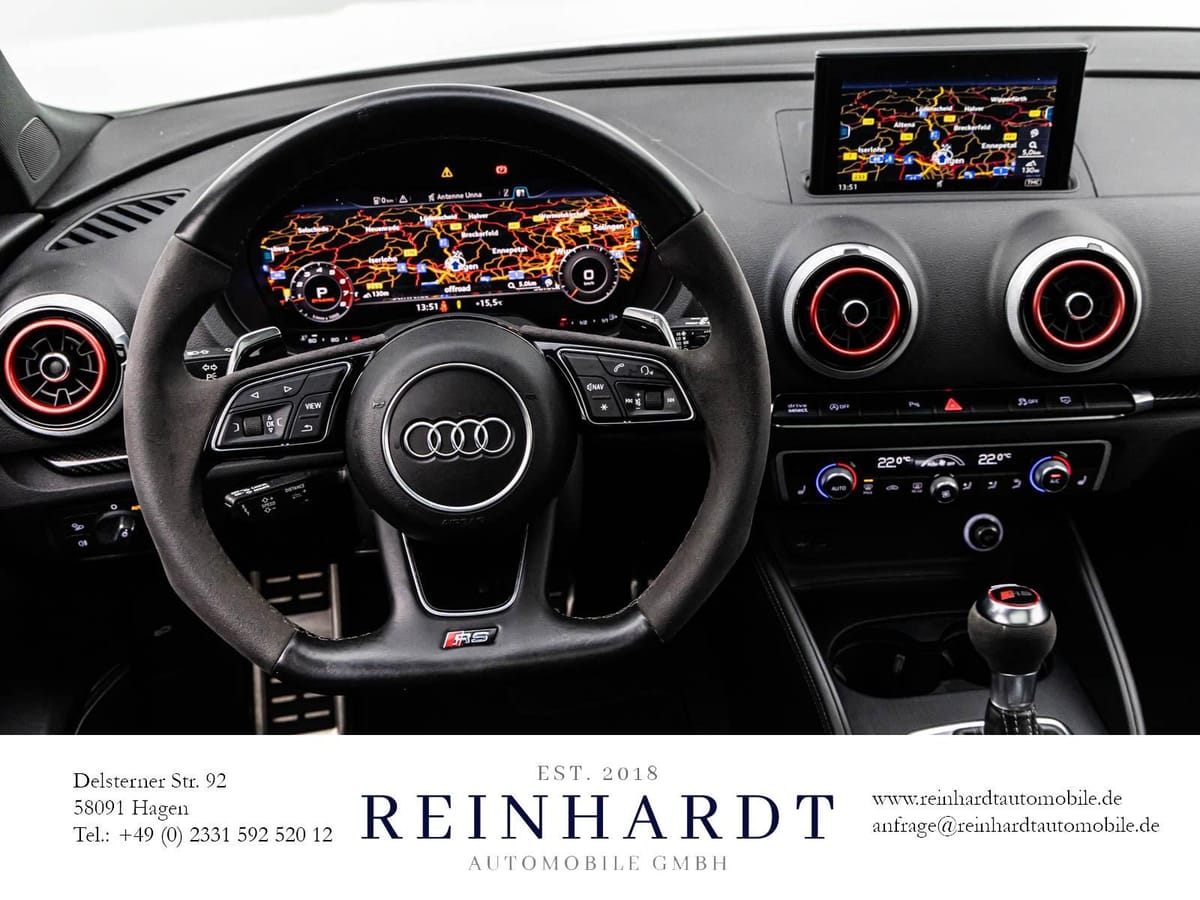Audi RS3 SPORTBACK BLACK MATRIX PANO B&O RS-AGA 280 foto 21