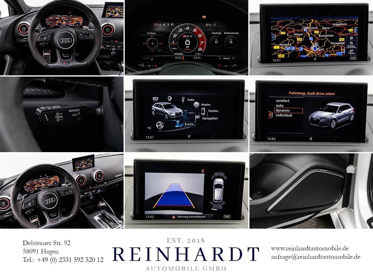 Audi RS3 SPORTBACK BLACK MATRIX PANO B&O RS-AGA 280 foto 24