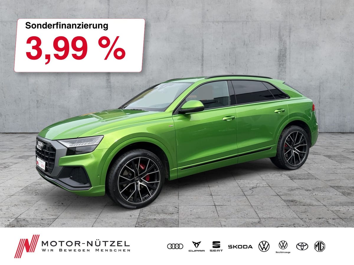 Audi Q8 50 TDI QU 3xS-LINE MATRIX HuD B&O DVD AIR ACC
