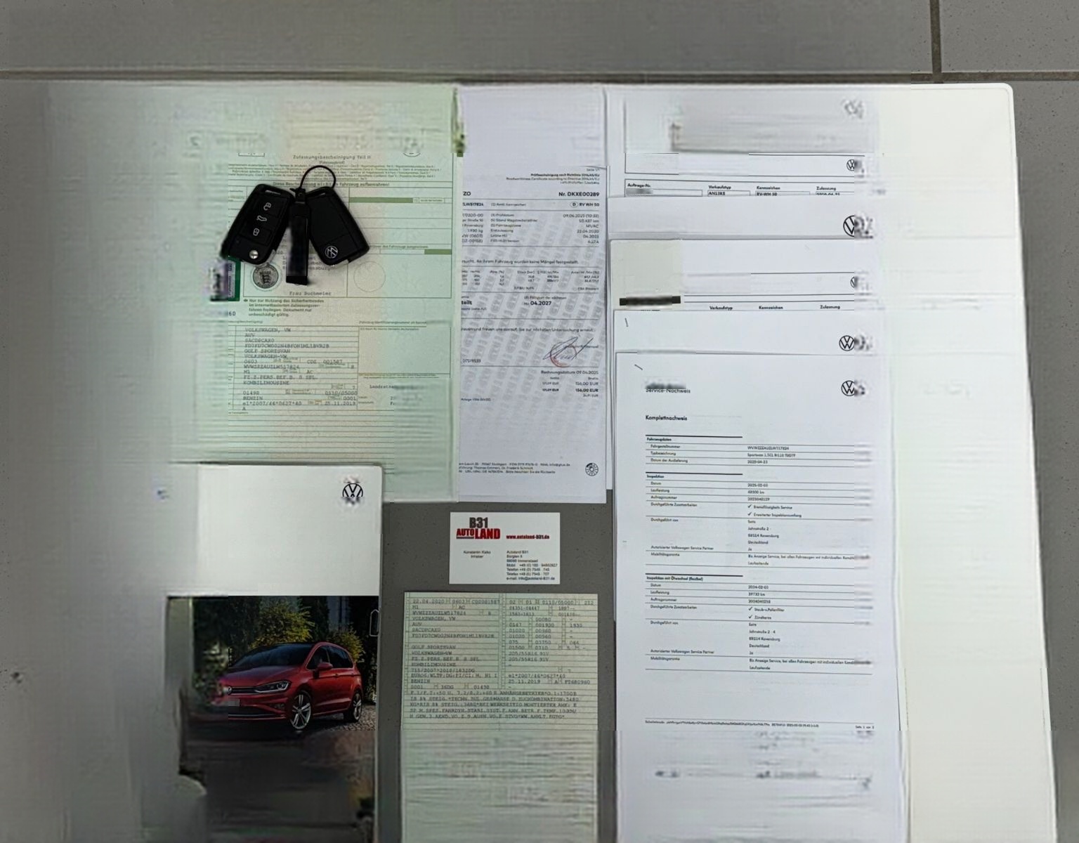 Volkswagen Golf Sportsvan VII Autm. ACC Klima Kamera Navi foto 22