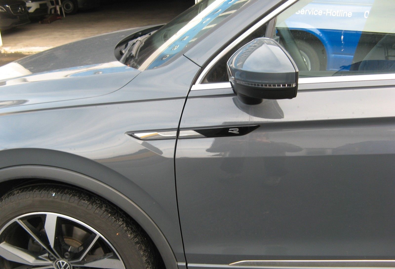 Volkswagen Tiguan R-Line LED-Matrix digital Display Kamera foto 10