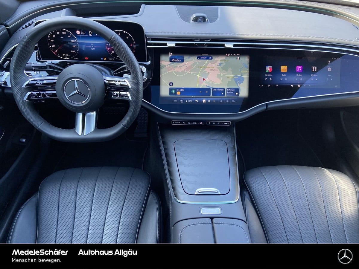 Mercedes-Benz E 450 d 4MATIC Limousine Air Superscr Pano HuD N foto 16