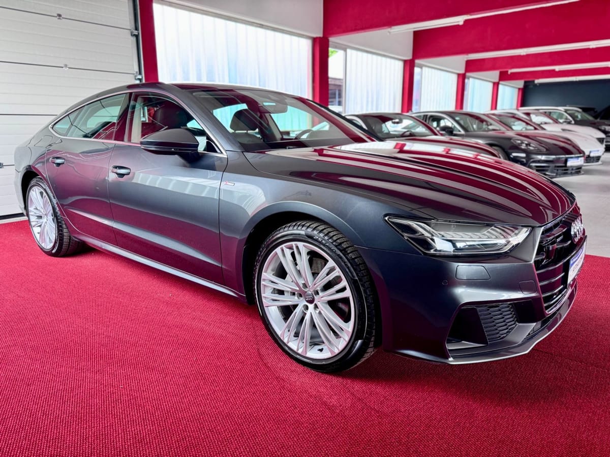 Audi A7 50 TDI S Line Matrix ACC Luft Virtual Kamera foto 2