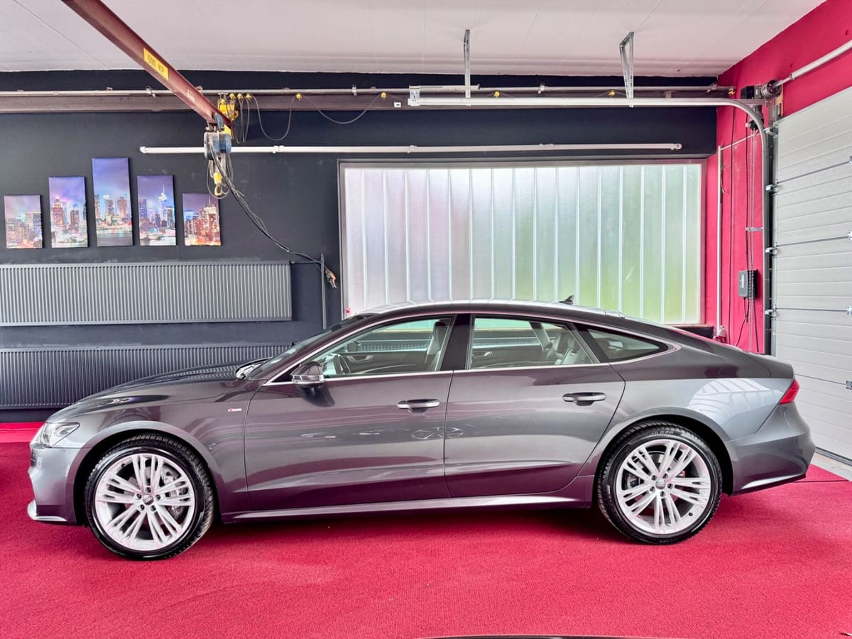 Audi A7 50 TDI S Line Matrix ACC Luft Virtual Kamera foto 9