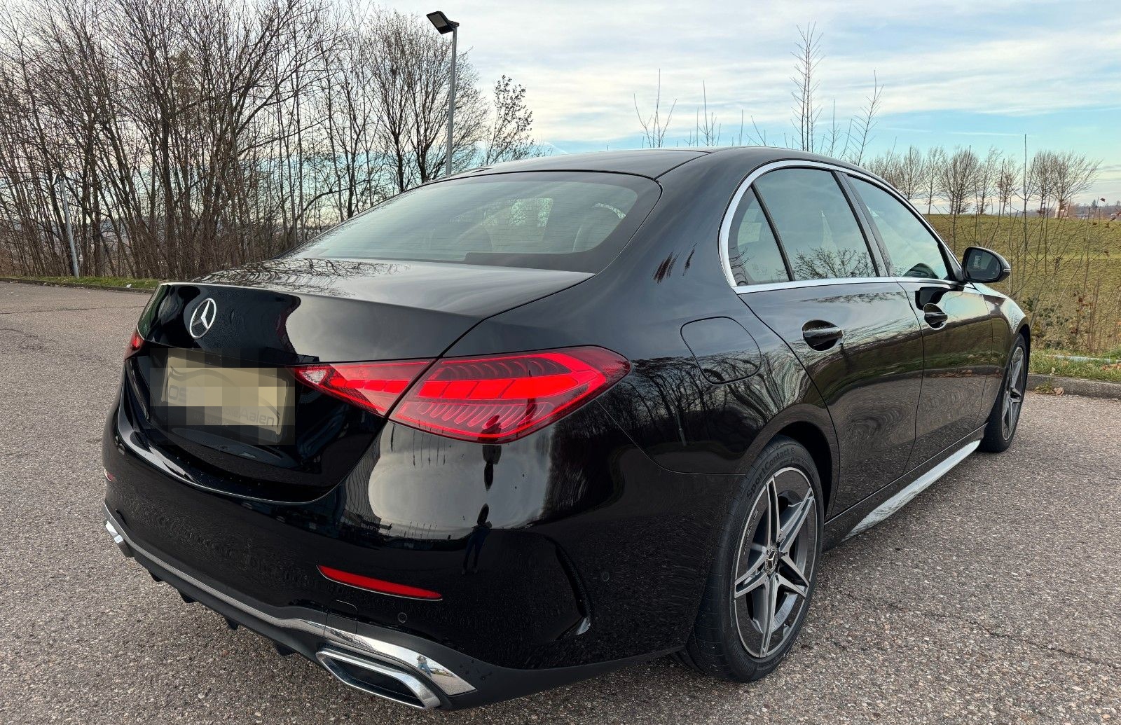 Mercedes-Benz C 300 Limo. 9G AMG Line,LED,AHK,RFK,Spur,Mbux foto 8