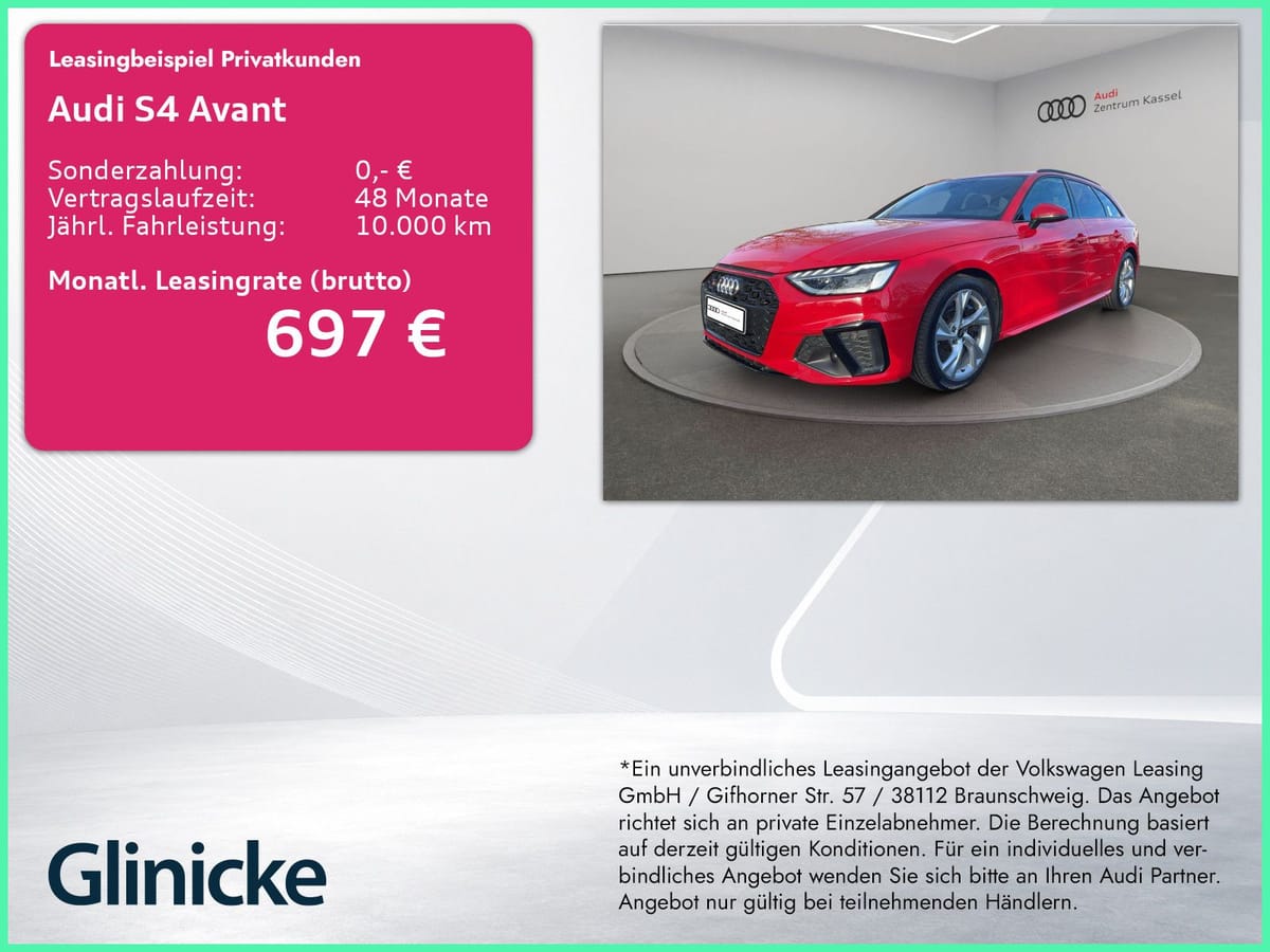 Audi S4 Avant 3.0 TDI quattro LED Pano Navi Kamera