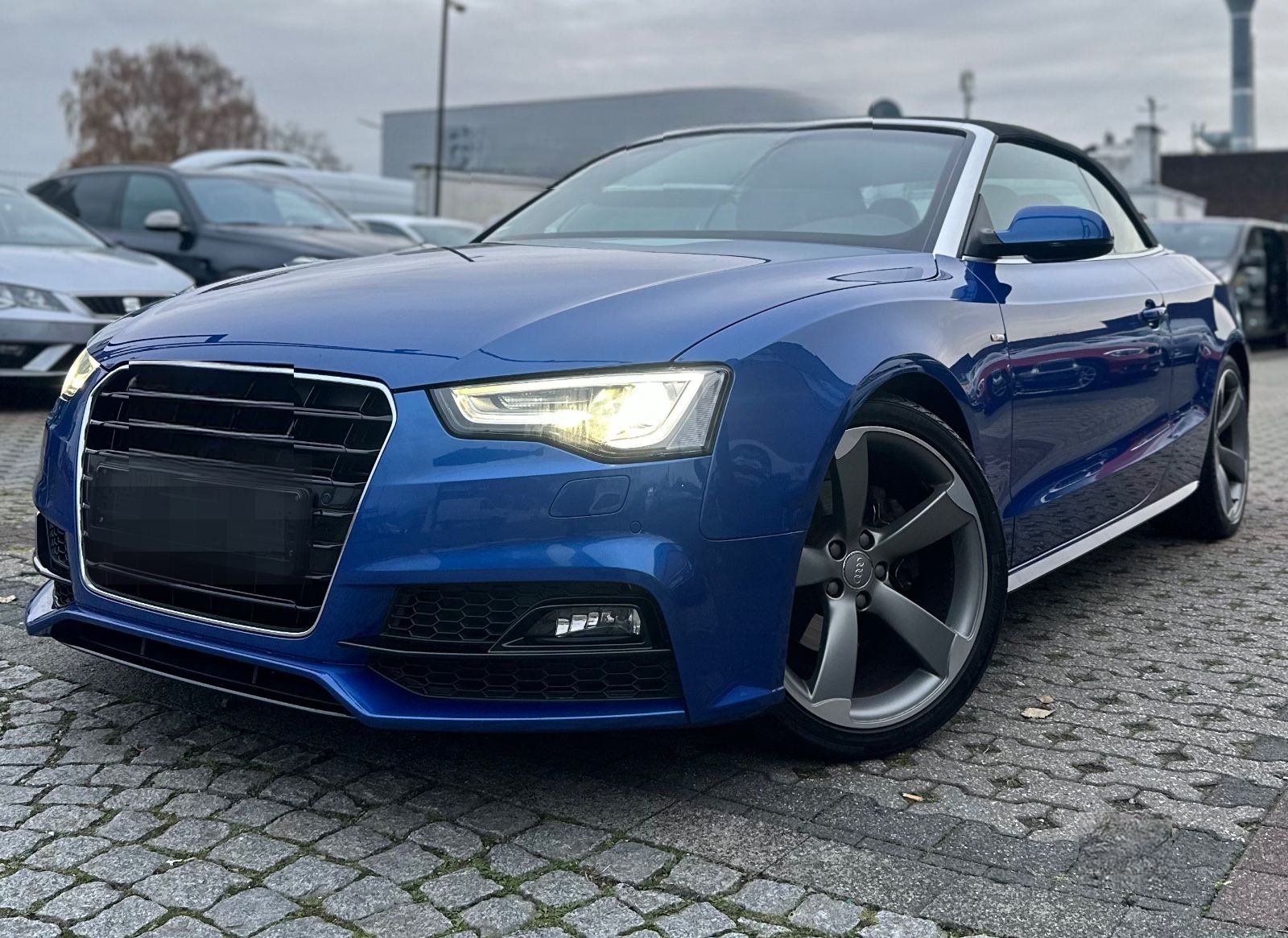 Audi A5 CABRIOLET *S-LINE*ROTOR-NAVI-AUTOMA-TEMPO-SHZ foto 3