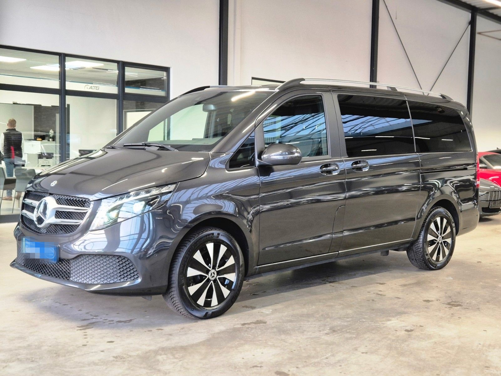 Mercedes-Benz V250 d 4MATIC LANG LEDER STANDHZ MBUX AHK 7SITZE foto 9