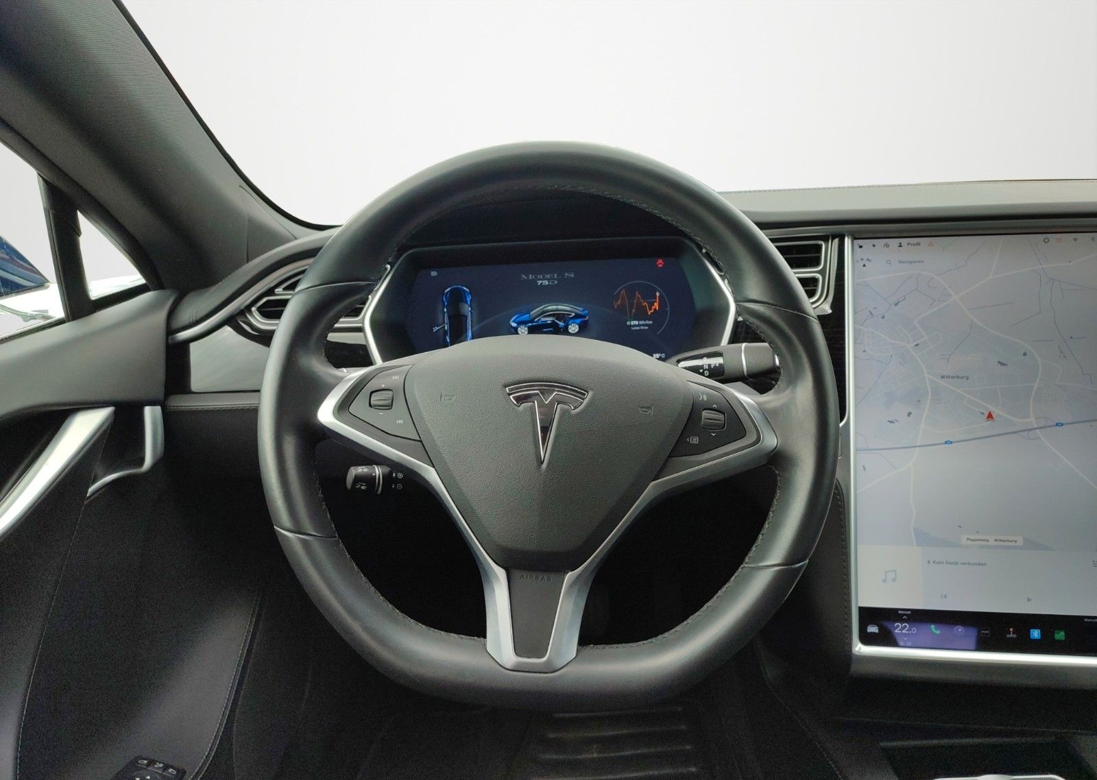 Tesla Model S 75D PREMIUM SITZE PANORAMADACH NP97T 21 foto 13
