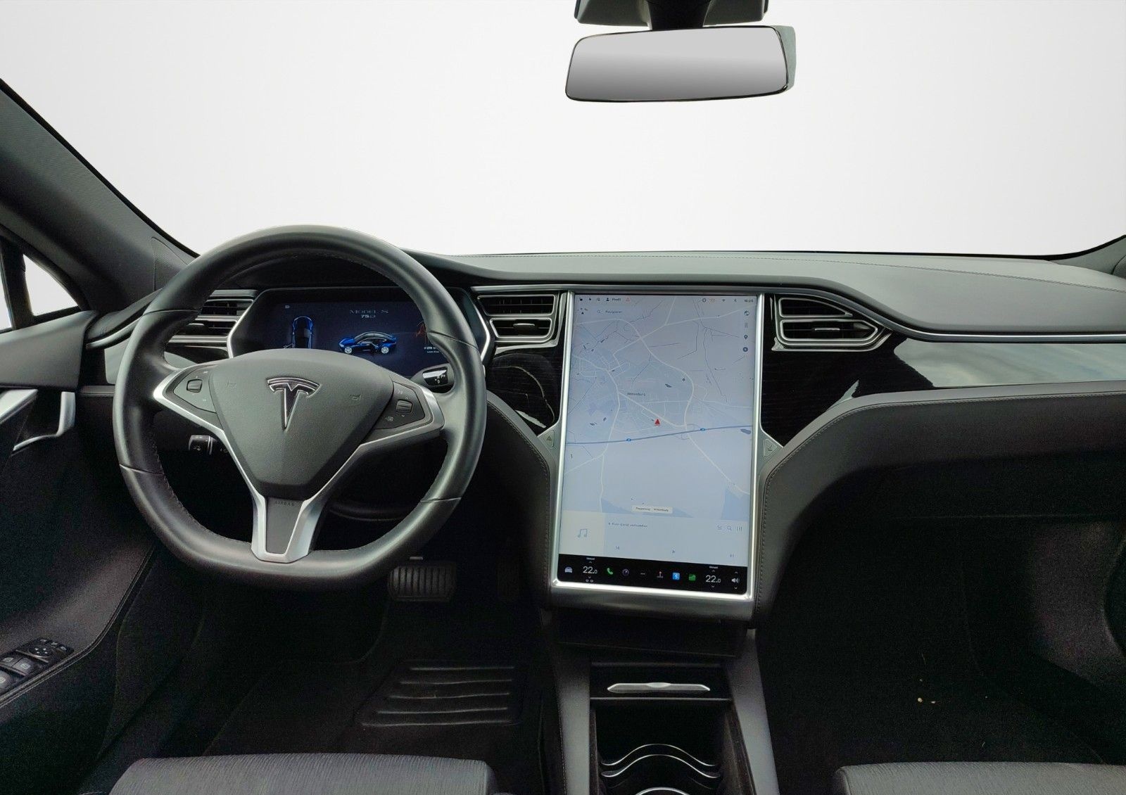 Tesla Model S 75D PREMIUM SITZE PANORAMADACH NP97T 21 foto 15