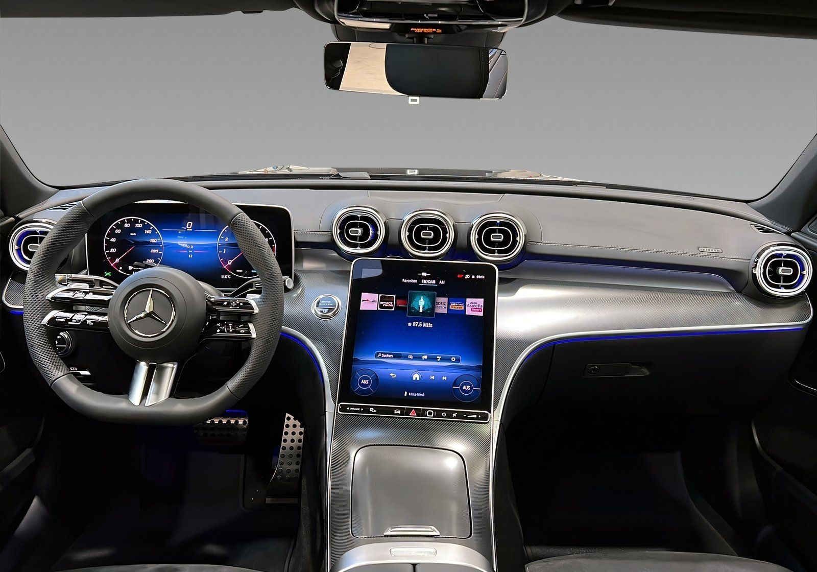 Mercedes-Benz C 200 AMG+LED+NIGHT+Pano+Ambi+Memo+TotW+360° foto 10