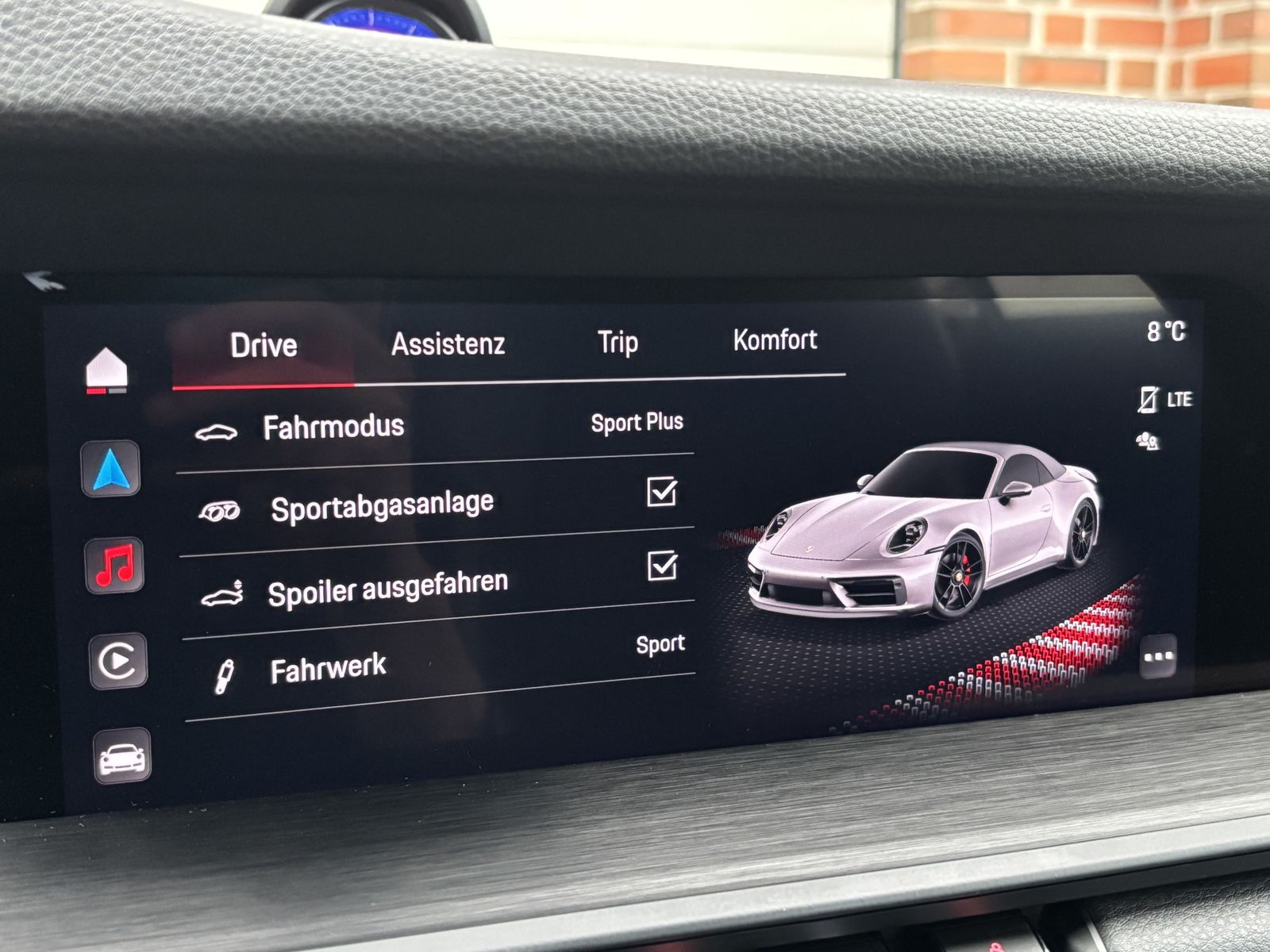Porsche 911 (992) Carrera GTS PDK Cabriolet NAVI BOSE LE foto 8