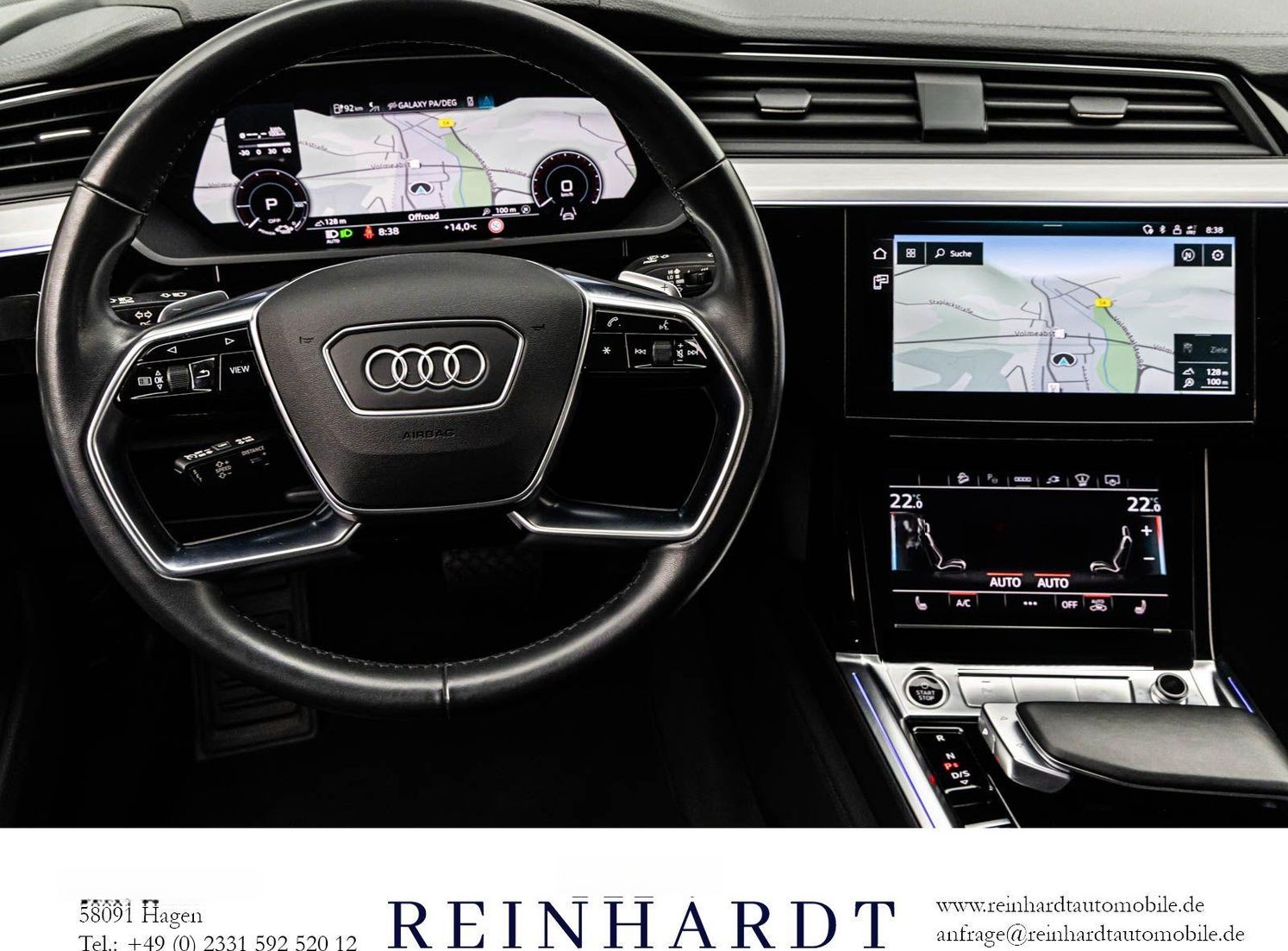 Audi E-TRON 55 S LINE/20Z/MATRIX/ACC/HuD/NACHT/KAMERA foto 19