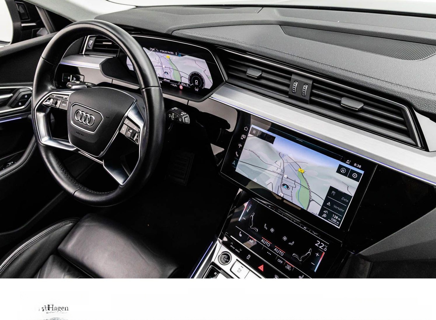 Audi E-TRON 55 S LINE/20Z/MATRIX/ACC/HuD/NACHT/KAMERA foto 22