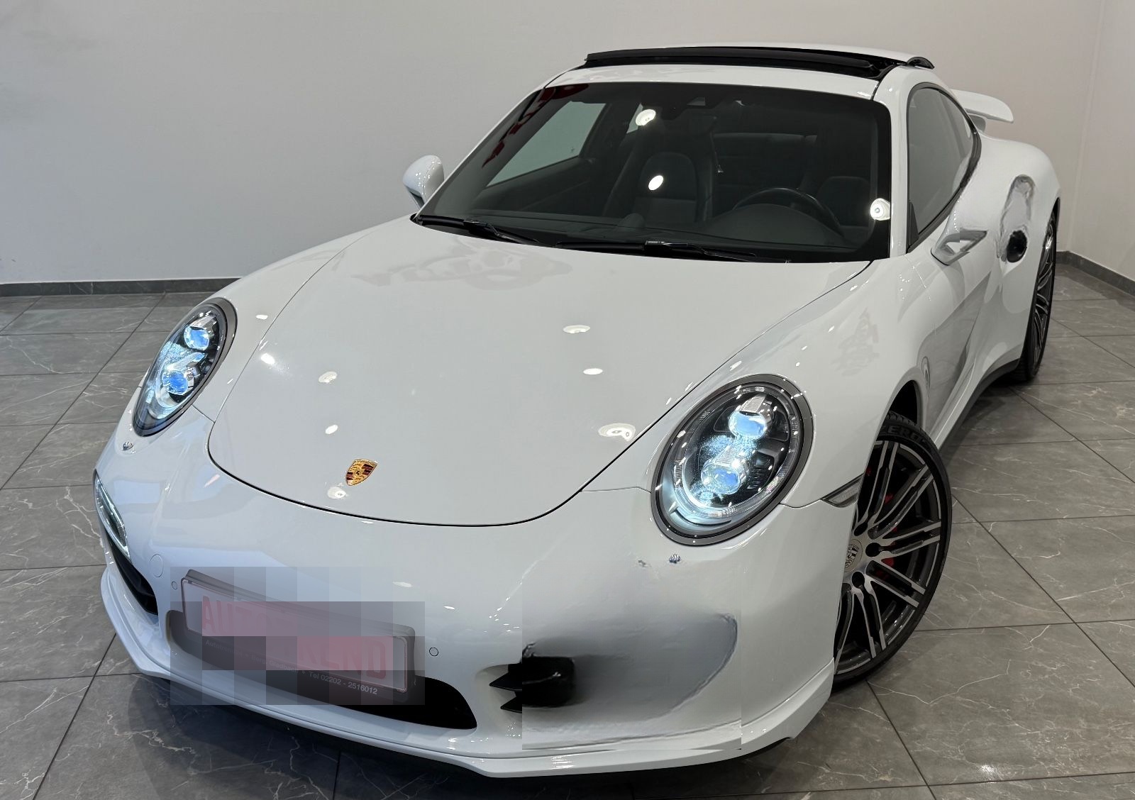 Porsche 911 Turbo Coupe SPORT-CHRONO-PAKET DEUTSCHES FZG foto 5