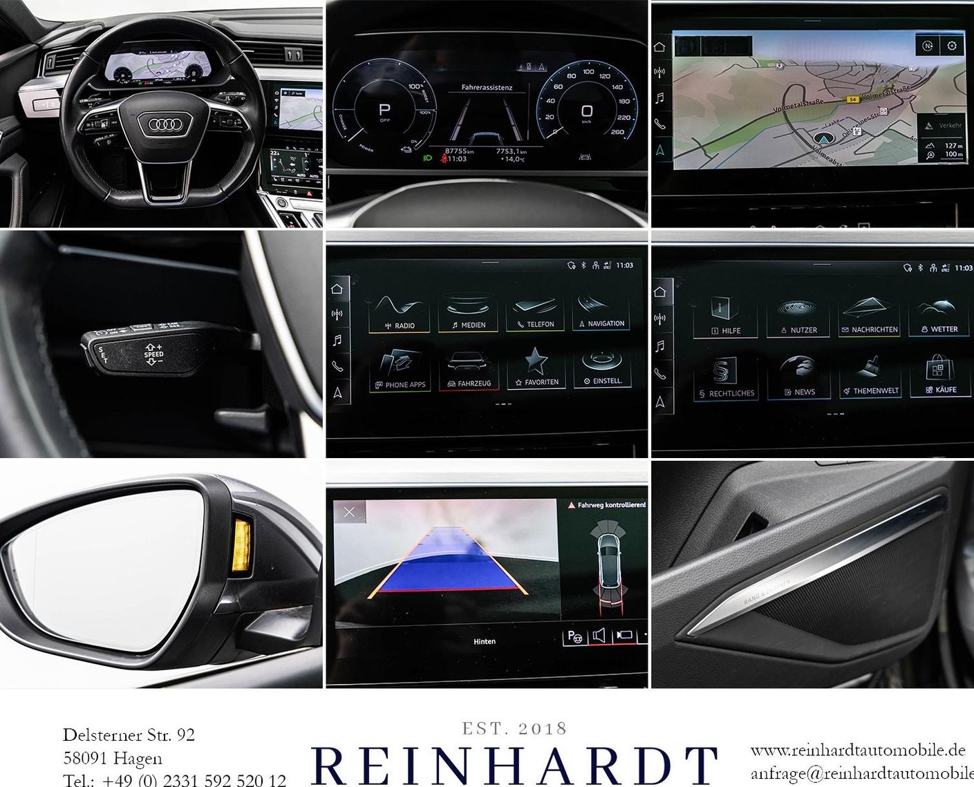 Audi E-TRON 55 S LINE/21Z./MATRIX/PANO/B&O/KAMERA/AHK foto 24