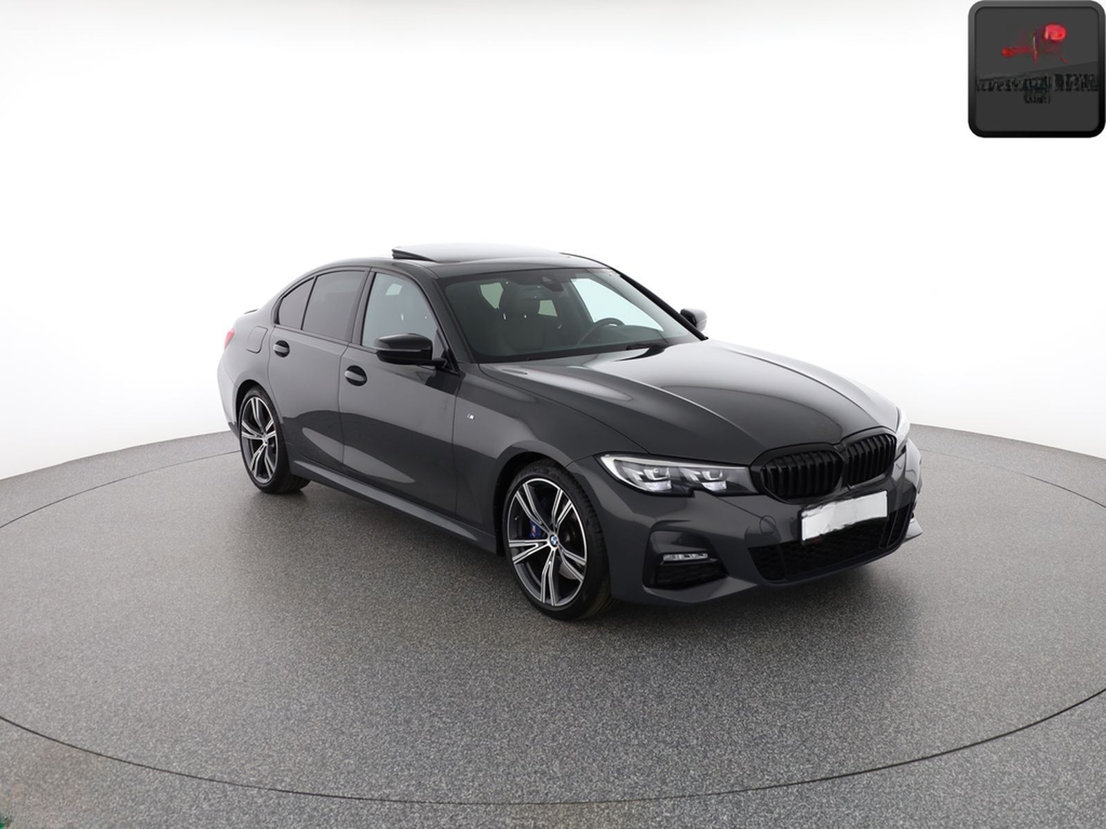 BMW 330 i M SPORT SHADOW DRAVITGRAU,GLASDACH,19ZOLL foto 7